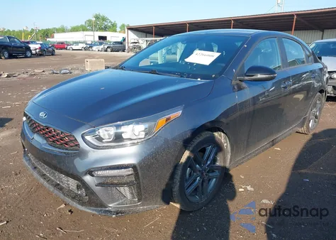 2021 Kia Forte Gt-Line из США, поврежденный, VIN 3KPF34AD5ME282322